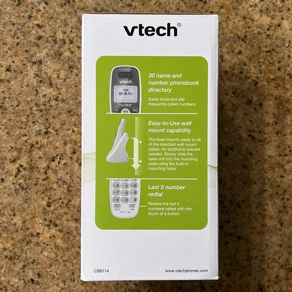 New in box! Vtech Cordless Telephone - Picture 2 of 5